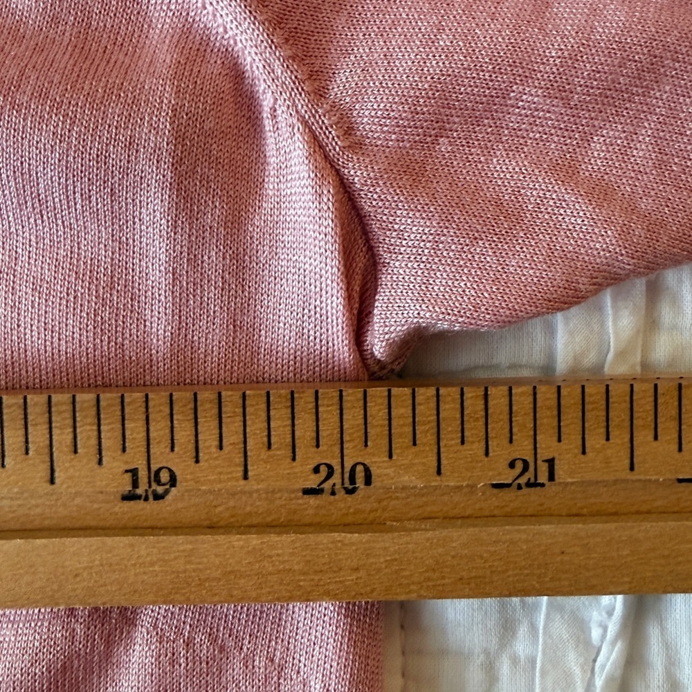 Akris V neck wool/silk top 12 - Picture 8 of 12